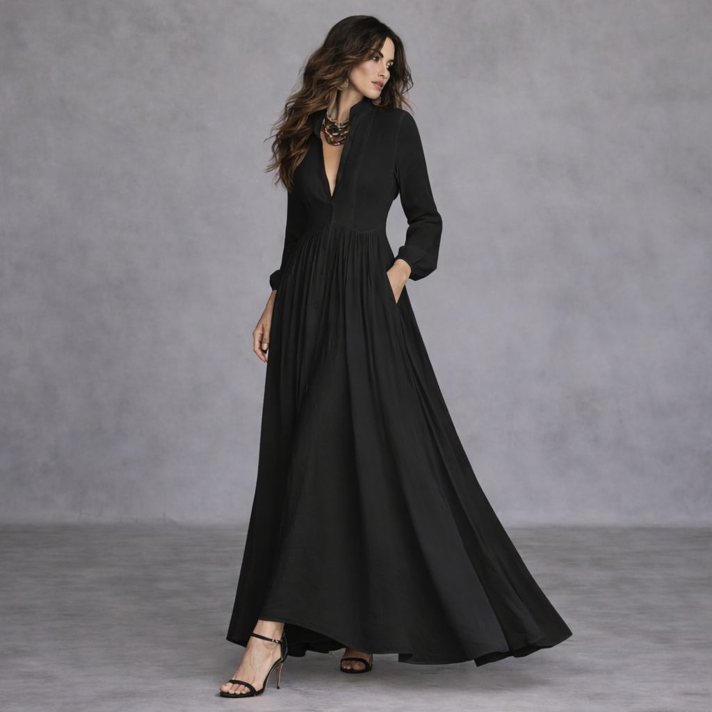 Carla | Vestido con Escote en V