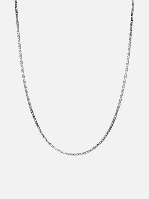 BOX CHAIN | Silver