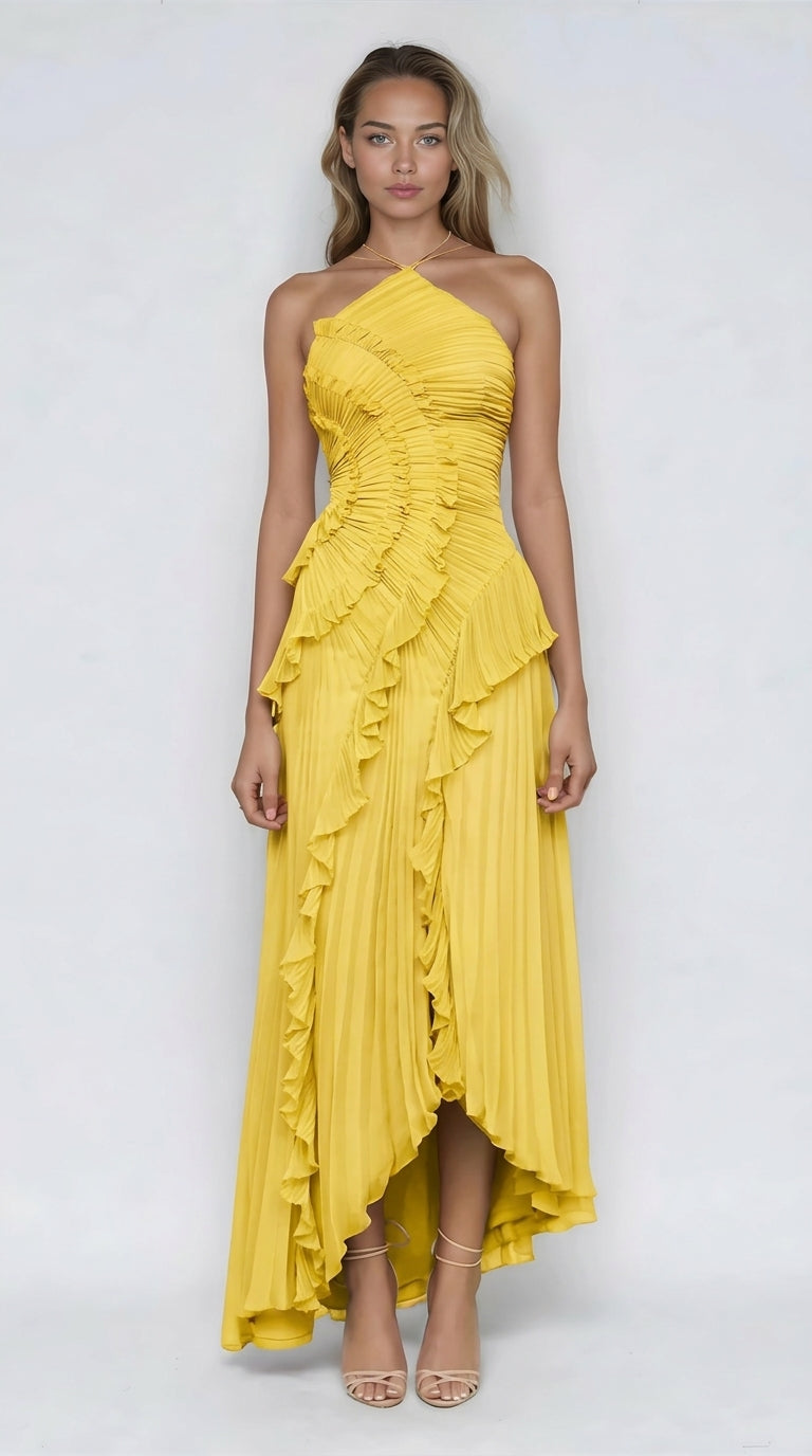 Isa | Vestido con volantes