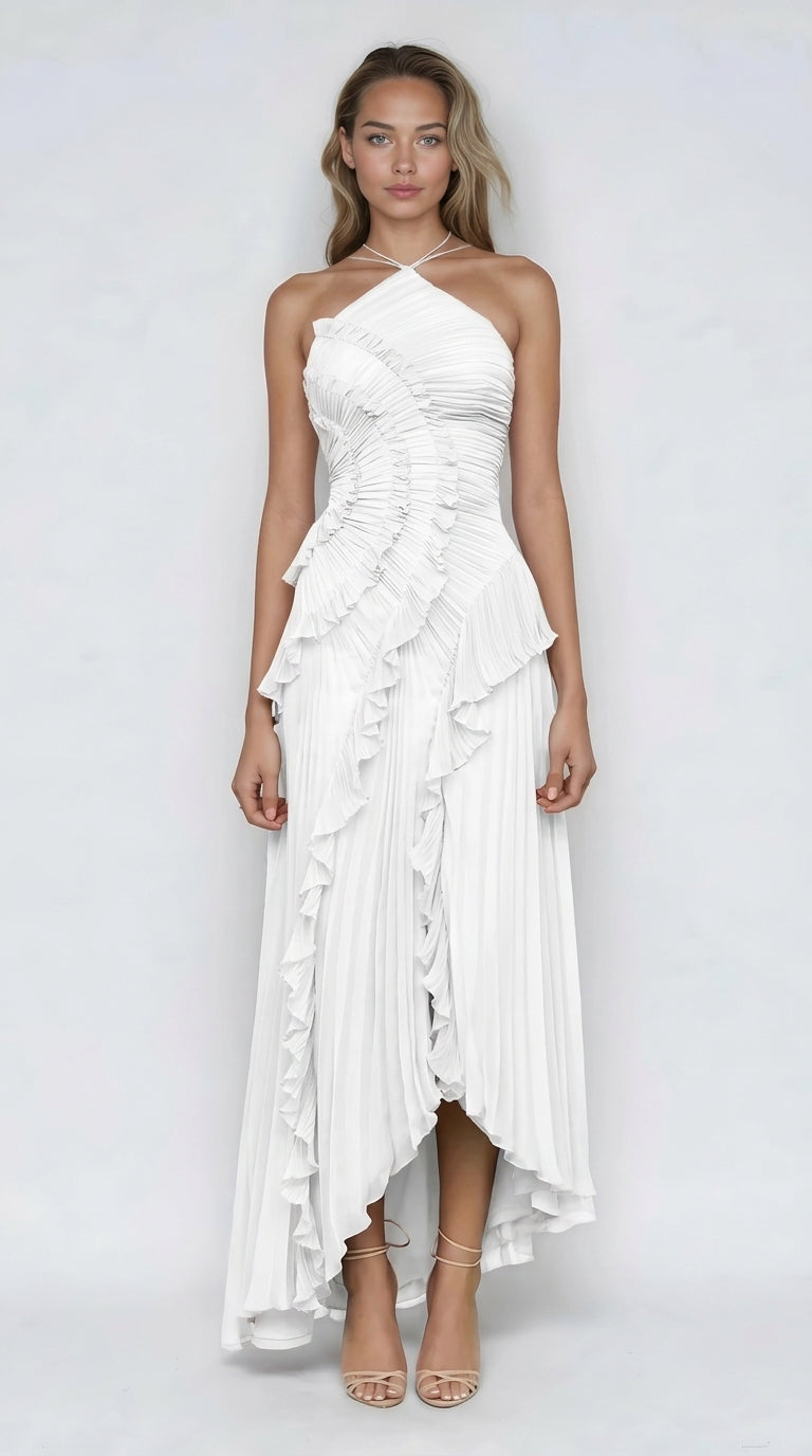 Isa | Vestido con volantes