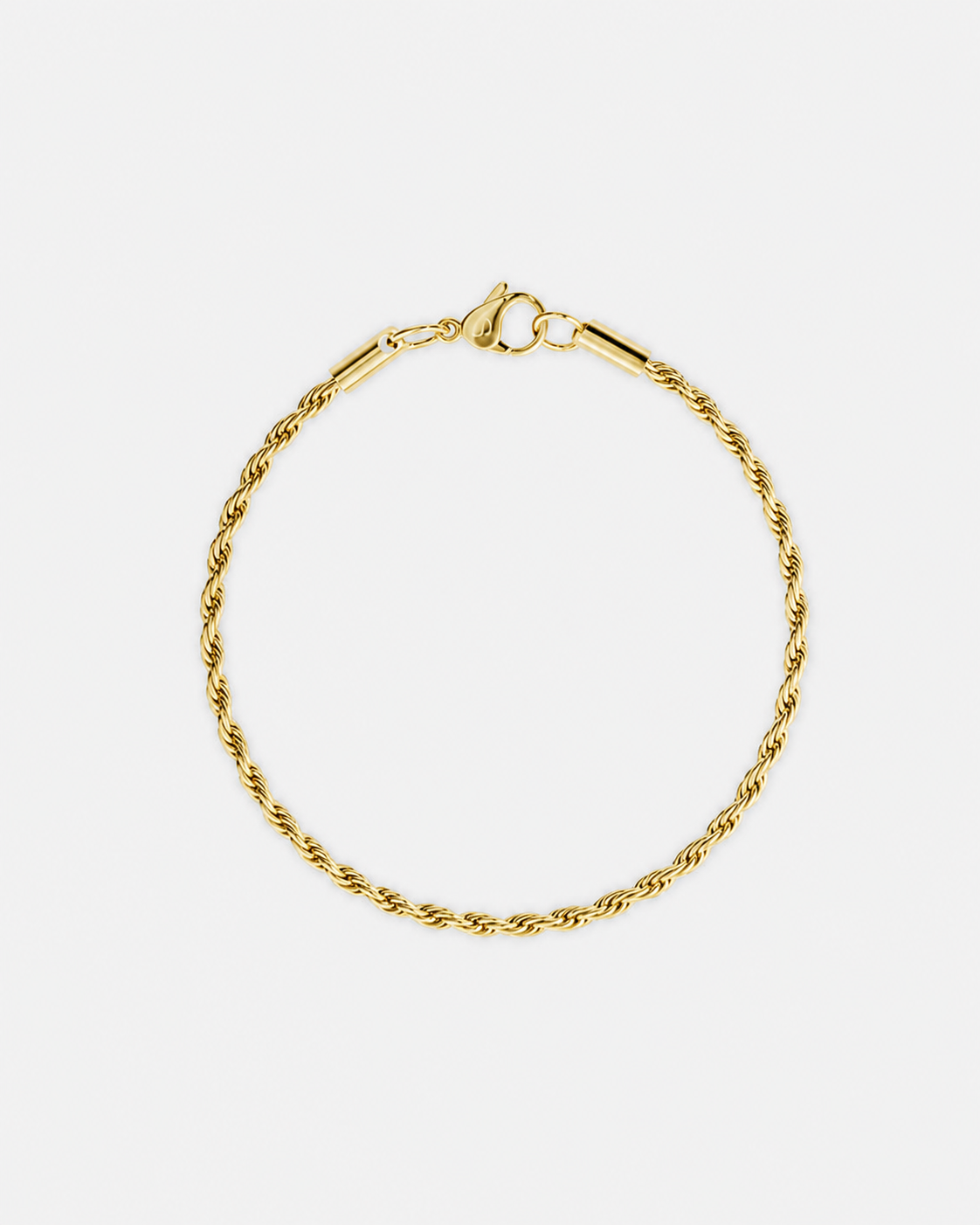 ROPE BRACELET 3MM | 18K Gold
