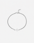 CROSS BRACELET | Silver