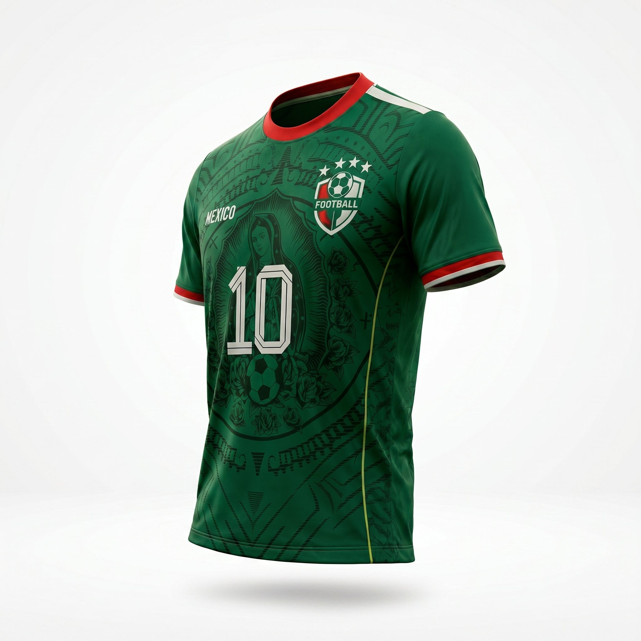 Camiseta de fútbol México 10