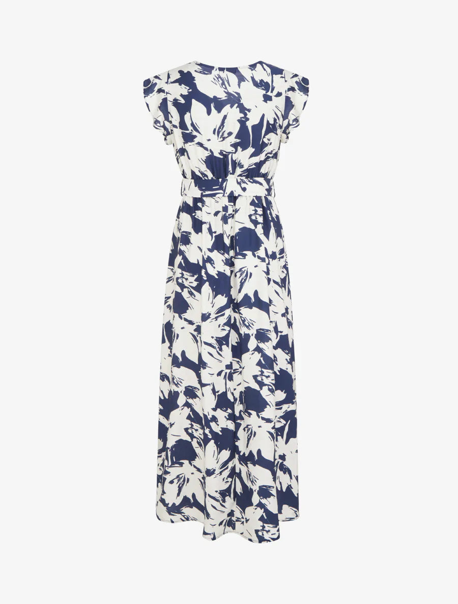 Elvira | Vestido largo con estampado floral