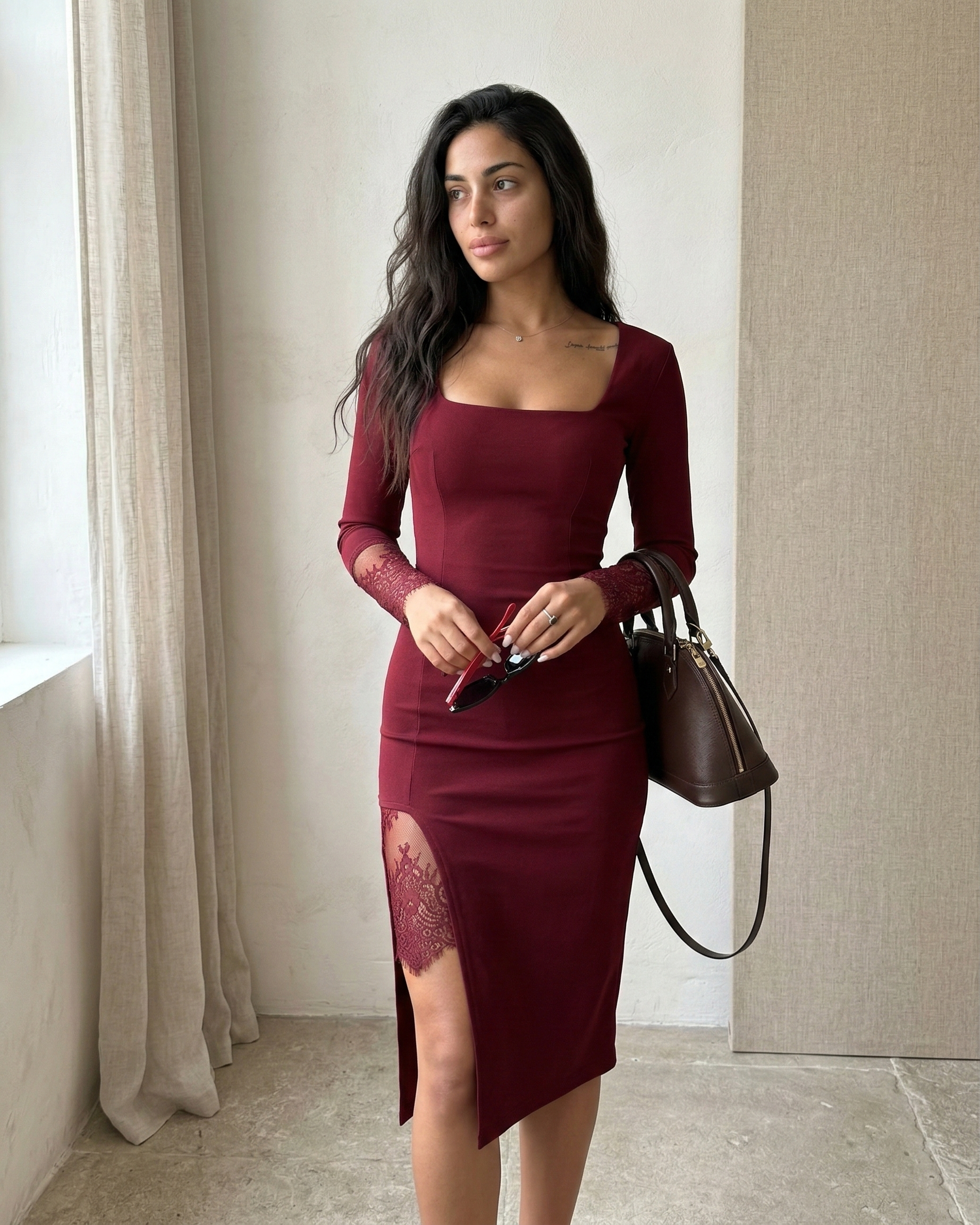 Sara | Vestido de noche con encaje