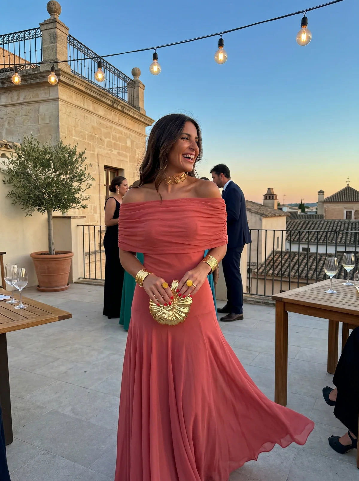 Carla | Vestido maxi elegante y sencillo