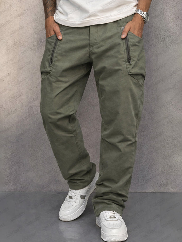 Mitch | Bequeme Baumwoll-Cargohose