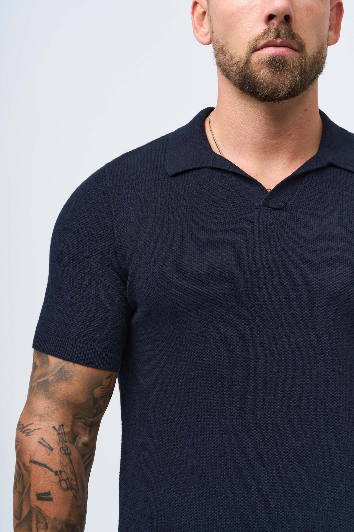 Rafael | Polo de cachemira premium
