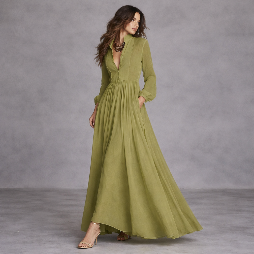 Carla | Vestido con Escote en V