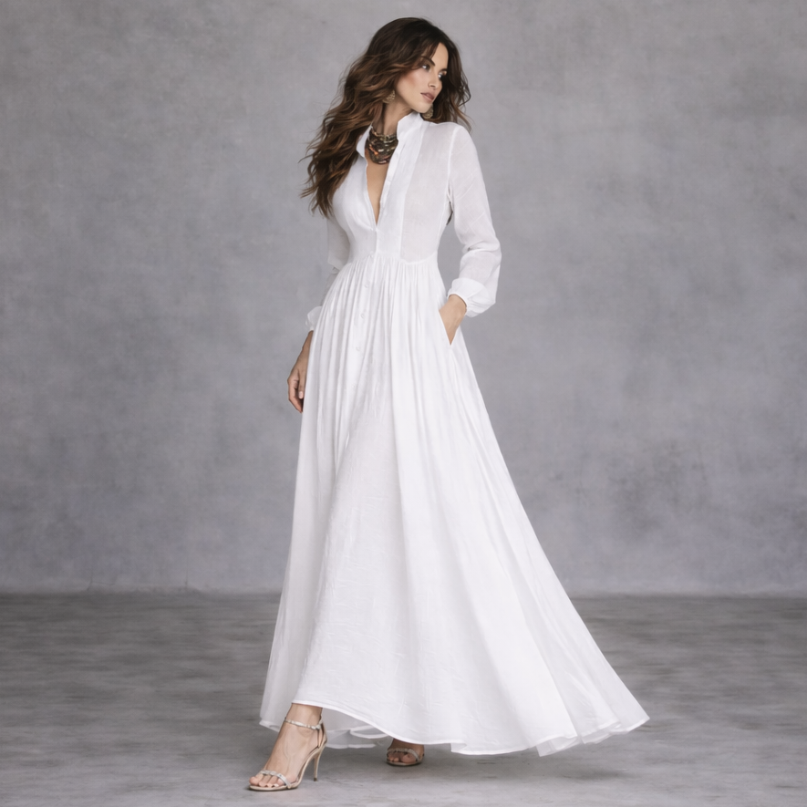 Carla | Vestido con Escote en V