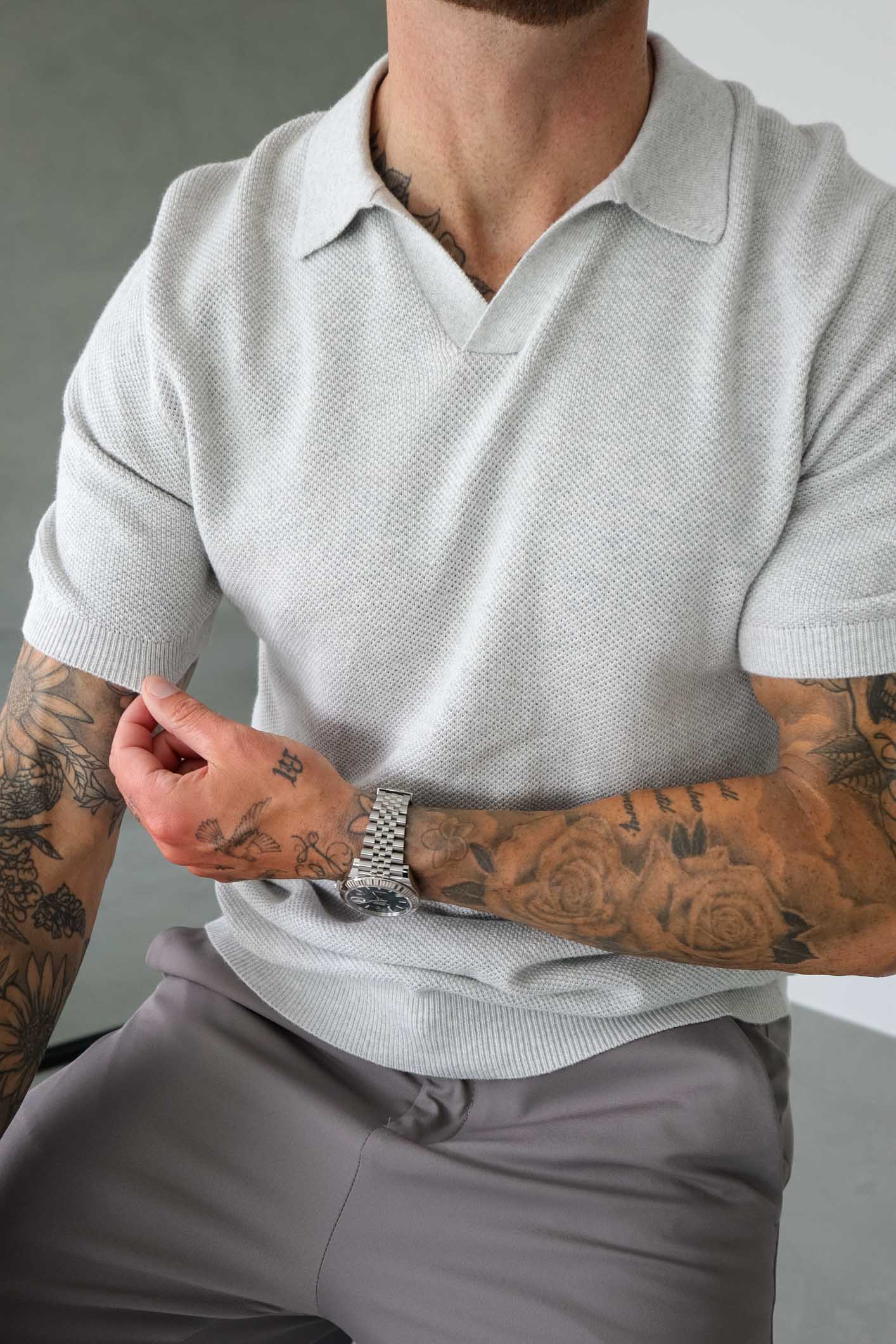 Rafael | Polo de cachemira premium