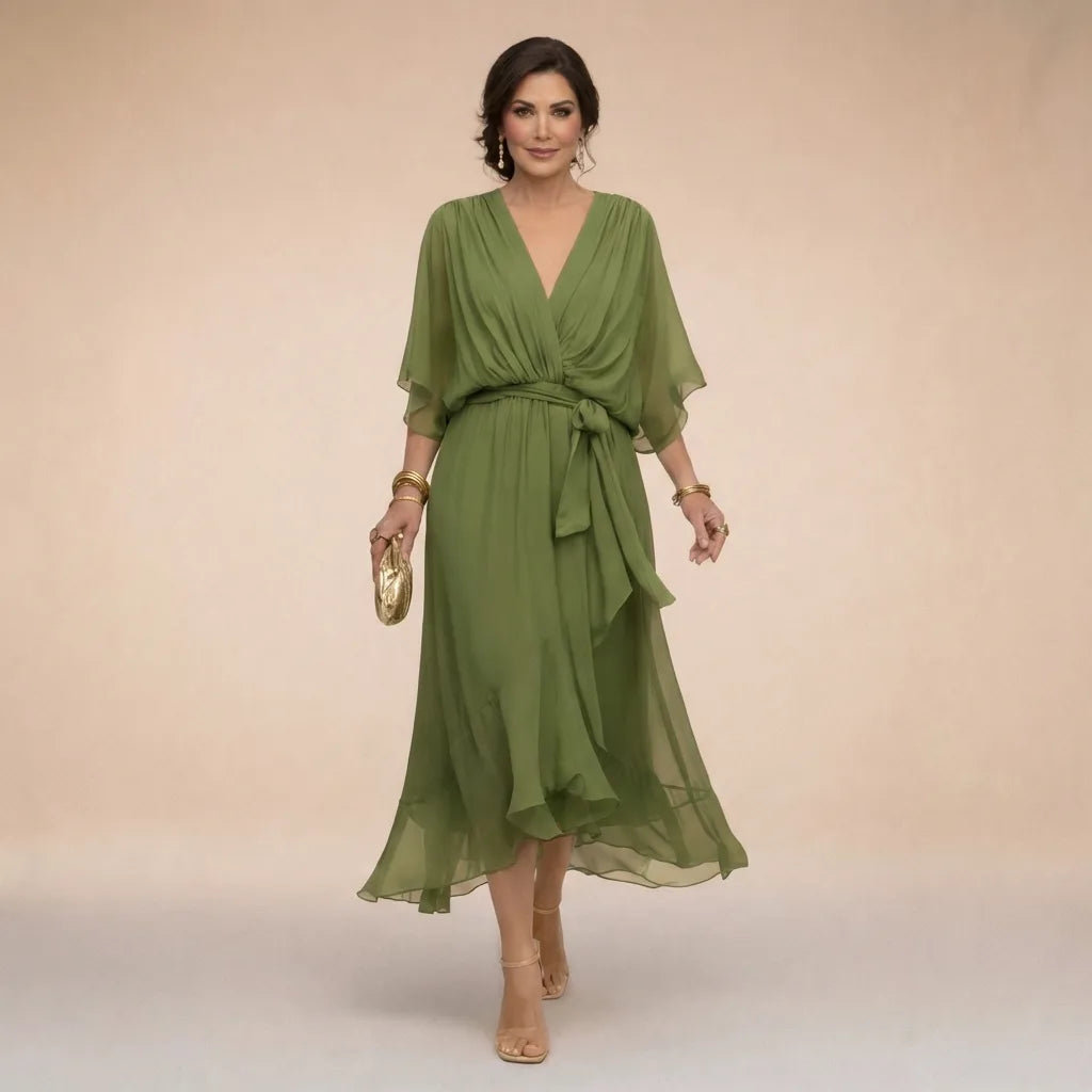 Mónica |  Vestido de Chiffon