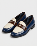 Claudia | Mocasines de Contraste