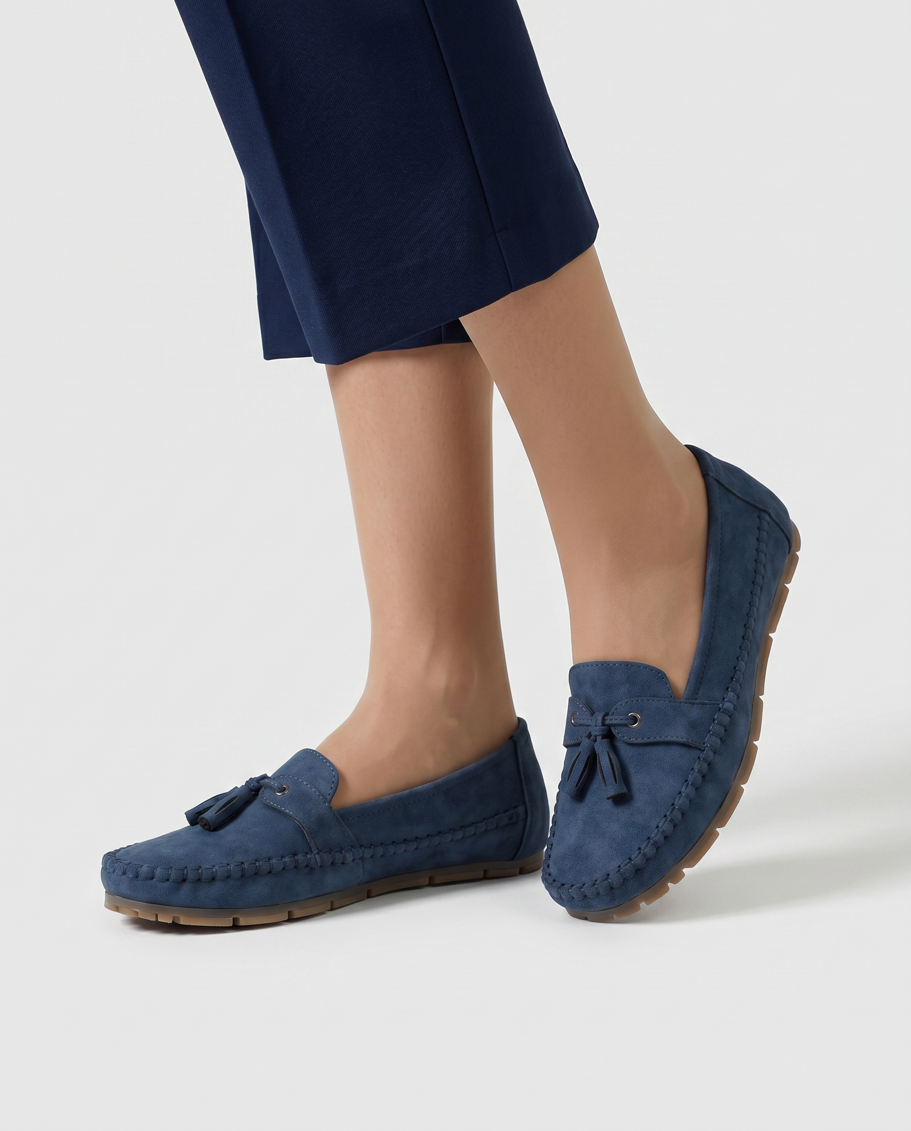 Nadine - Mocasines clásicos con detalle de borlas