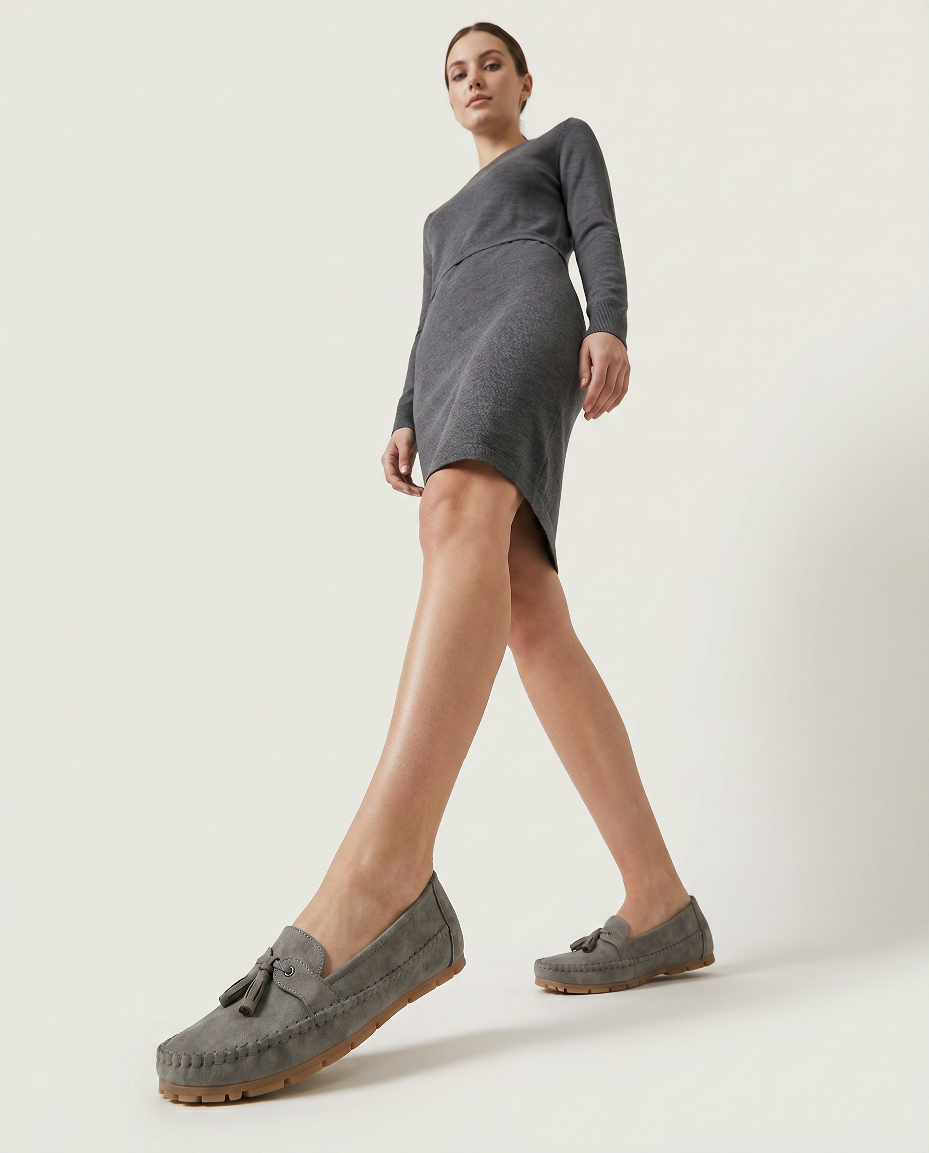 Nadine - Mocasines clásicos con detalle de borlas