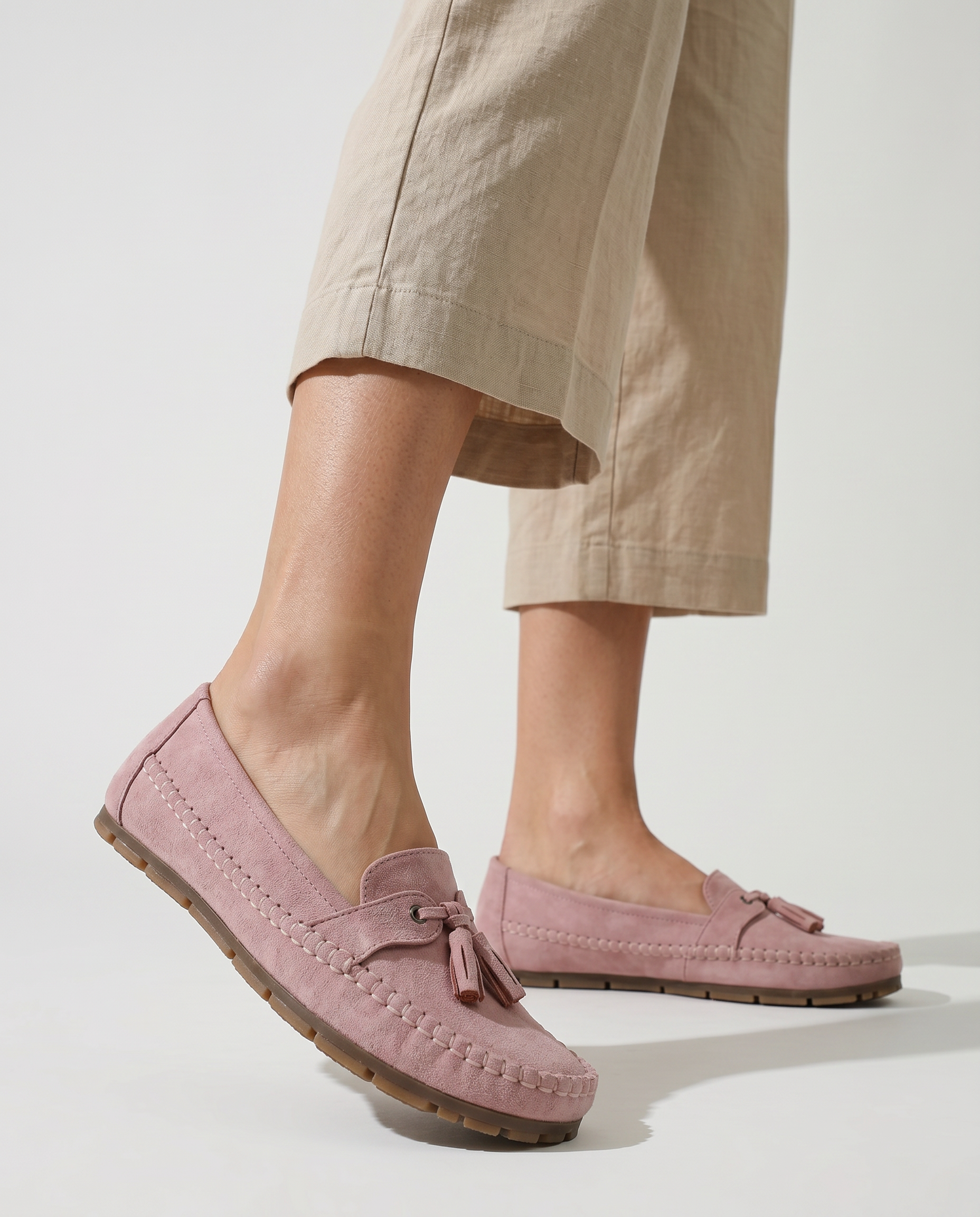 Nadine - Mocasines clásicos con detalle de borlas