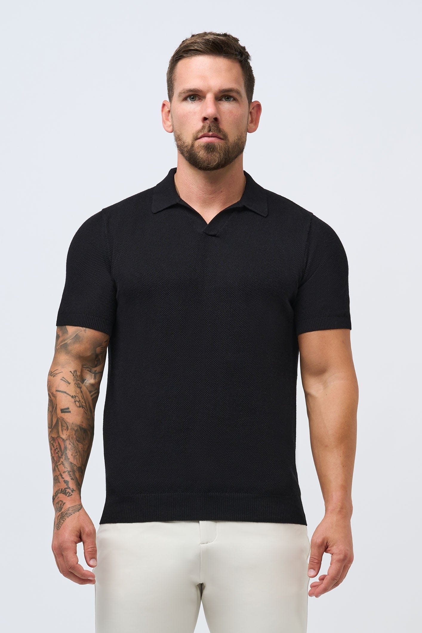 Rafael | Polo de cachemira premium