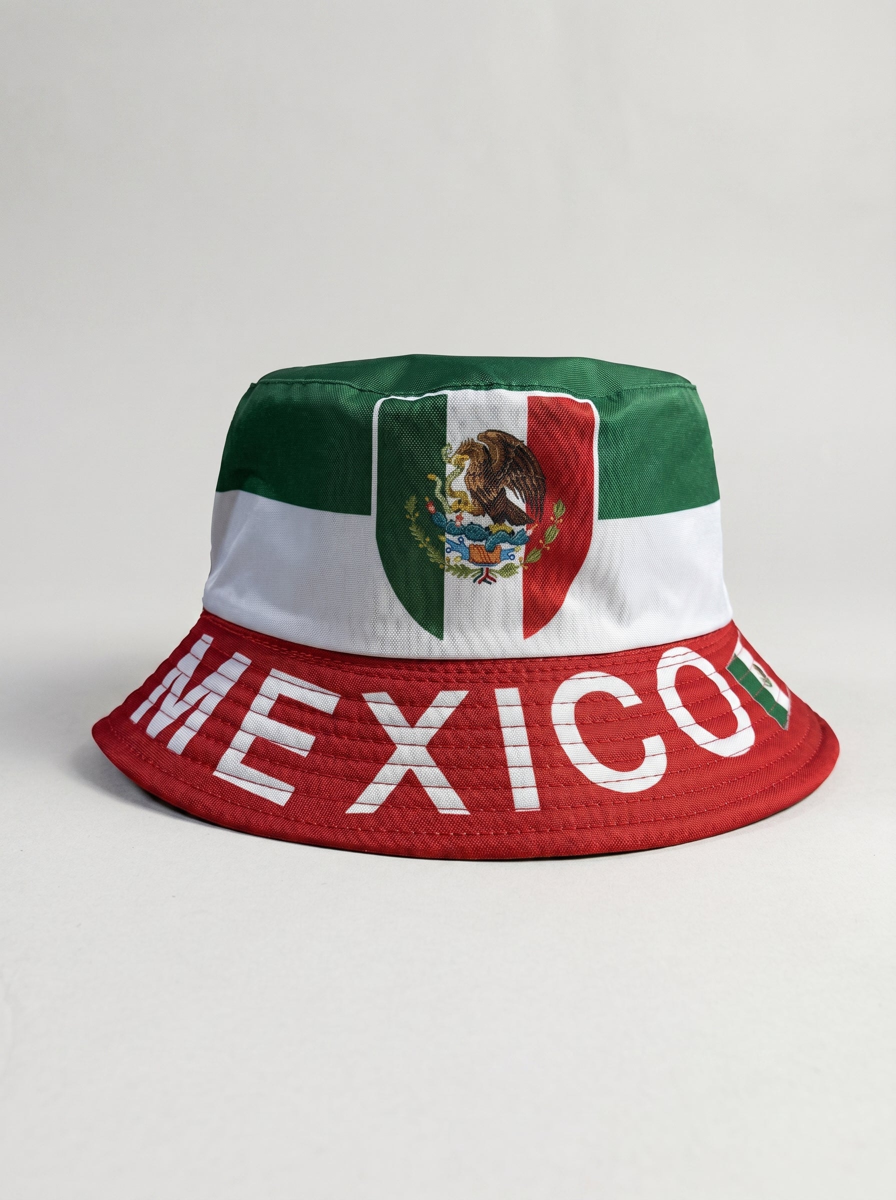 Sombrero Bucket México Rojo