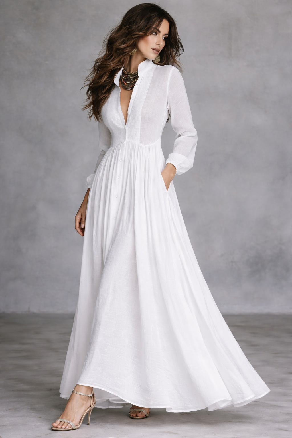 Carla | Vestido con Escote en V